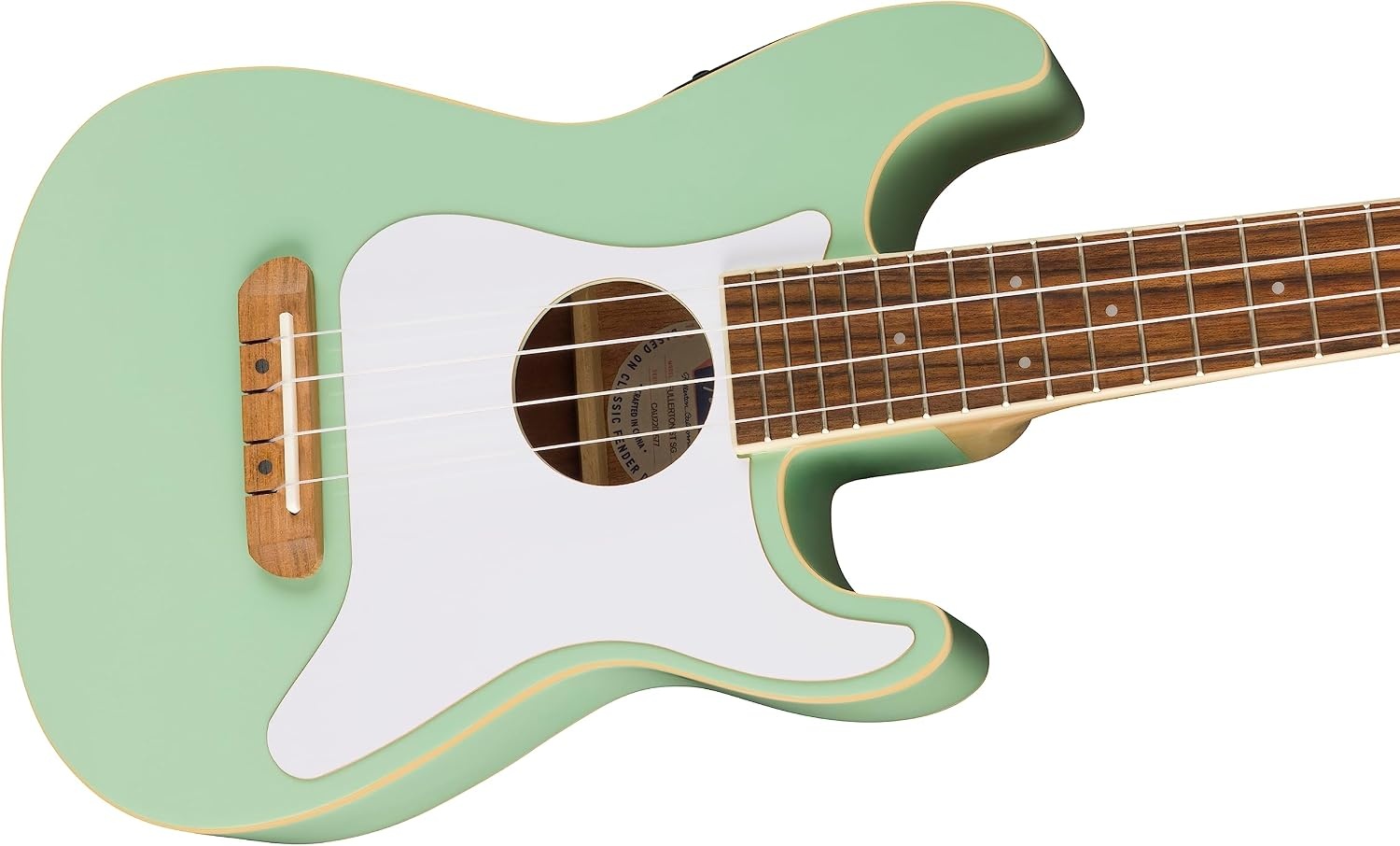 image:imageFender 4String Ukulele Right Shell Pink 0970533556Surf Green