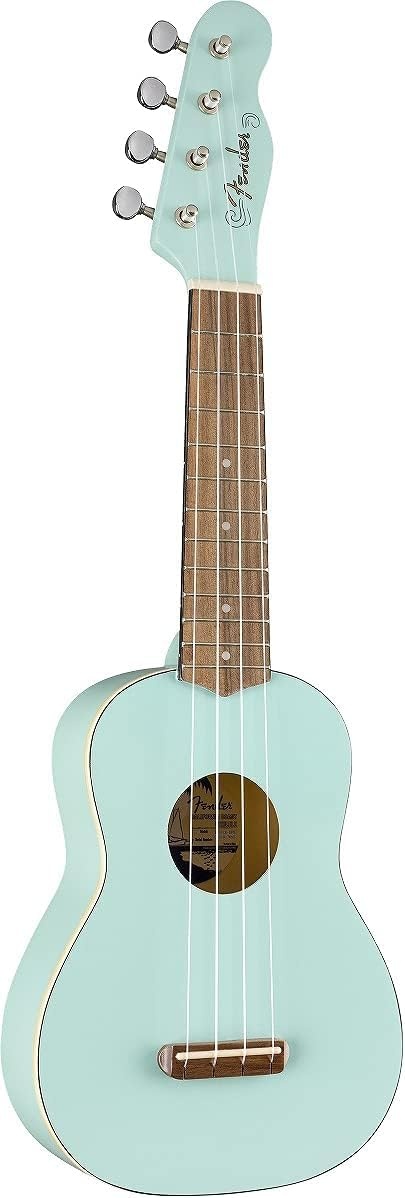 image:imageFender Venice Soprano Ukulele BlackDaphne Blue