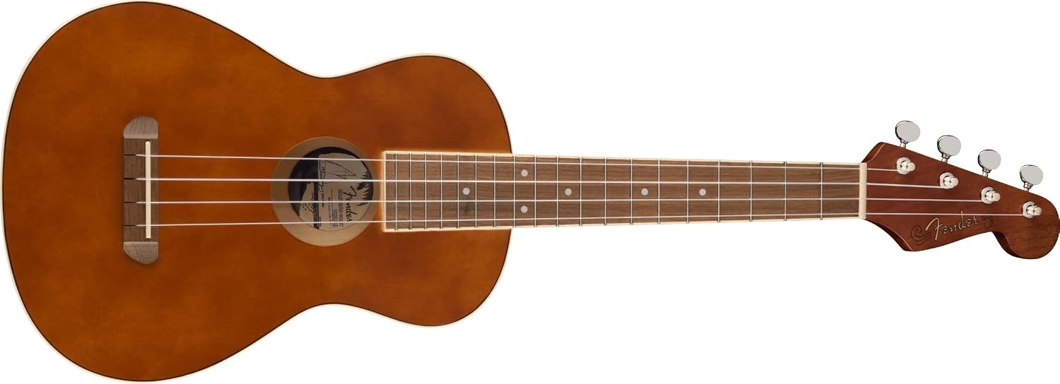 image:imageFender Venice Soprano Ukulele BlackNatural