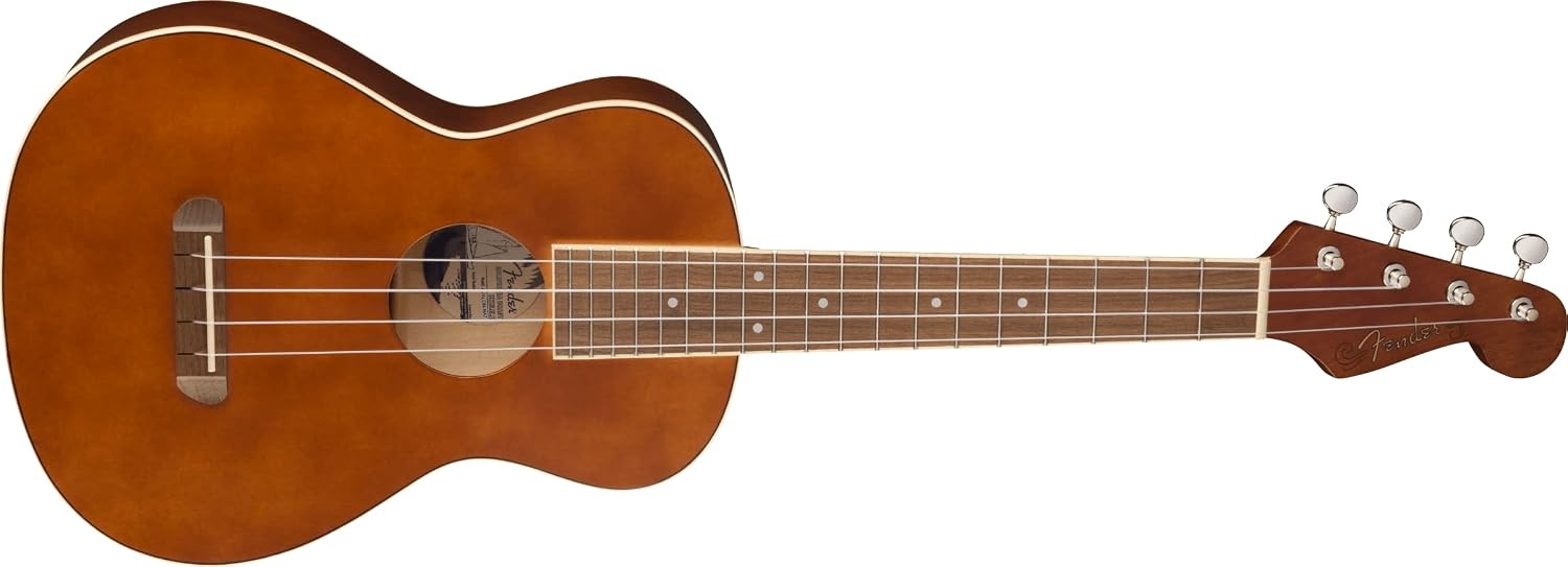 image:imageFender Venice Soprano Ukulele BlackNatural