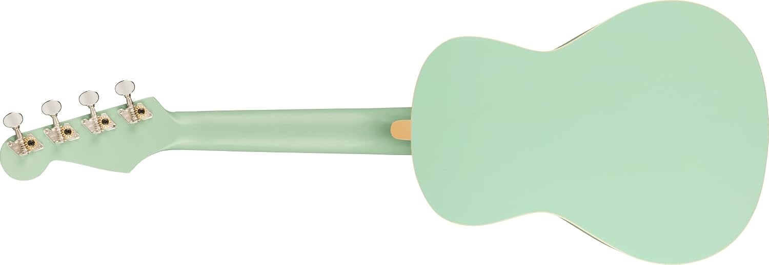image:imageFender Venice Soprano Ukulele BlackSurf Green