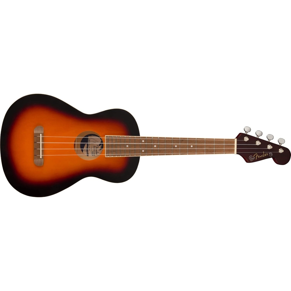 image:imageFender Venice Soprano Ukulele Black2Color Sunburst