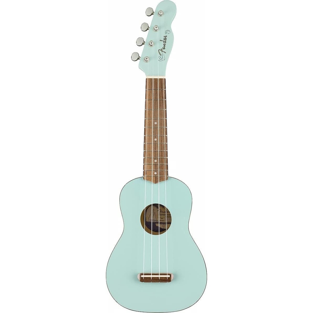 image:imageFender Venice Soprano Ukulele BlackDaphne Blue