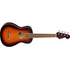 Fender Venice Soprano Ukulele, Black(2-Color Sunburst)