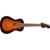 Fender Venice Soprano Ukulele, Black(2-Color Sunburst)