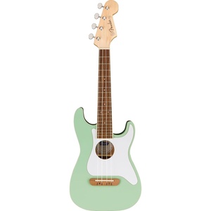 Fender, 4-String Ukulele, Right, Shell Pink (0970533556)(Surf Green)