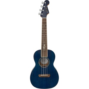 Fender Dhani Harrison Tenor Ukulele, Sapphire Blue, with Gig Bag(Sapphire Blue)