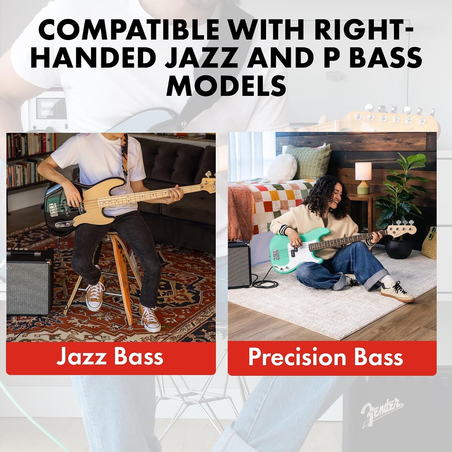 image:imageFender Classic Series Wood Case Precision BassJazz Bass Tweed