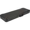 Fender Deluxe Molded Guitar Case for Electric Bass Guitars, Military-Grade ABS Hard Shell with TSA Lock, Custom Foam Interior, Protective Travel Case, Black
