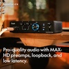 Fender Quantum Creator Bundle | Home Recording Kit with Quantum LT 2 USB-C Interface, M7 Condenser Microphone, HD7 Headphones, XLR Cable, Mic Stand, Fender Studio Pro, Beginner Studio Bundle(Quantum LT 4)