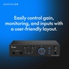 Fender Quantum Creator Bundle | Home Recording Kit with Quantum LT 2 USB-C Interface, M7 Condenser Microphone, HD7 Headphones, XLR Cable, Mic Stand, Fender Studio Pro, Beginner Studio Bundle(Quantum LT 4)