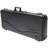 Fender Deluxe Molded Guitar Case for Jazzmaster and Jaguar Electric Guitars, Military-Grade ABS Hard Shell with TSA Lock, Custom Foam Interior, Protective Travel Case, Black