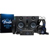 Fender Quantum Creator Bundle | Home Recording Kit with Quantum LT 2 USB-C Interface, M7 Condenser Microphone, HD7 Headphones, XLR Cable, Mic Stand, Fender Studio Pro, Beginner Studio Bundle(LT 2 Complete Bundle)