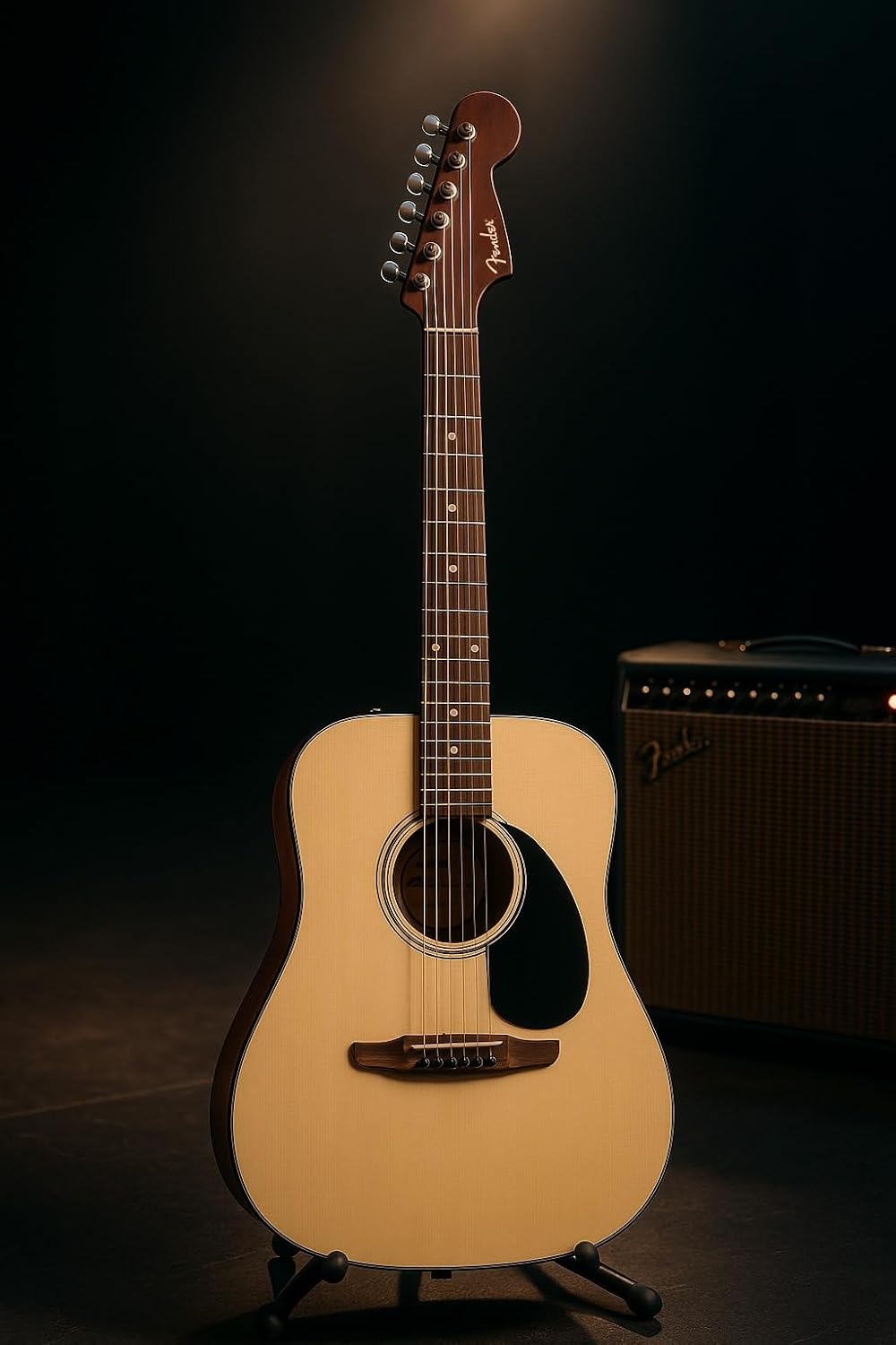 image:imageCalifornia Standard Redondo LeftHanded Spruce Top Black Pickguard NaturalNatural
