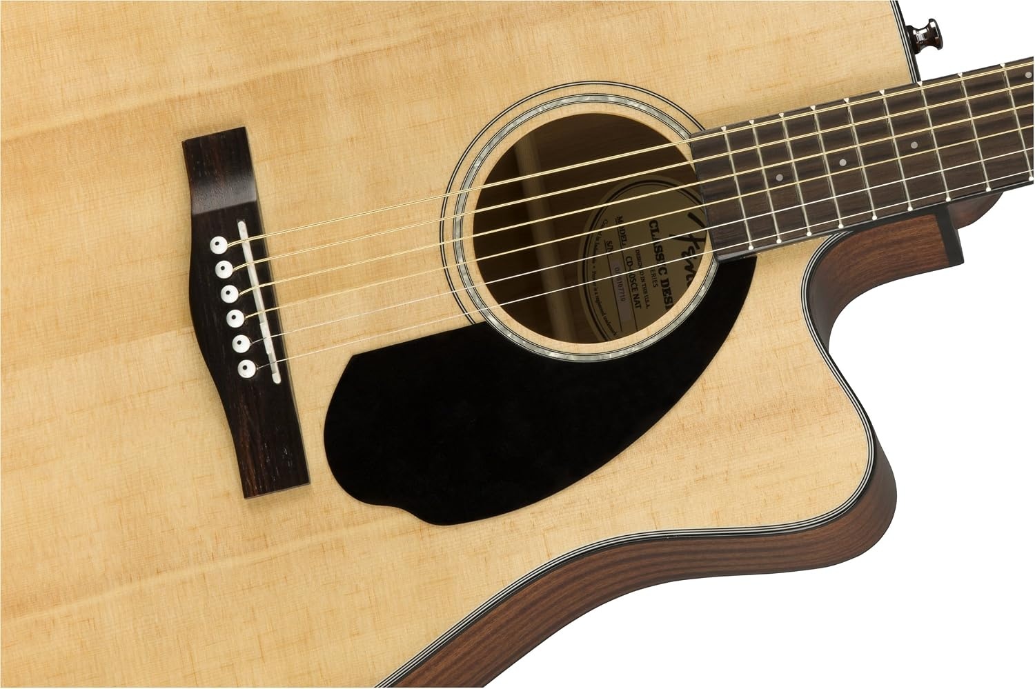 image:imageFender CC60SCE Acoustic Electric Guitar Cutaway Concert BlackNatural