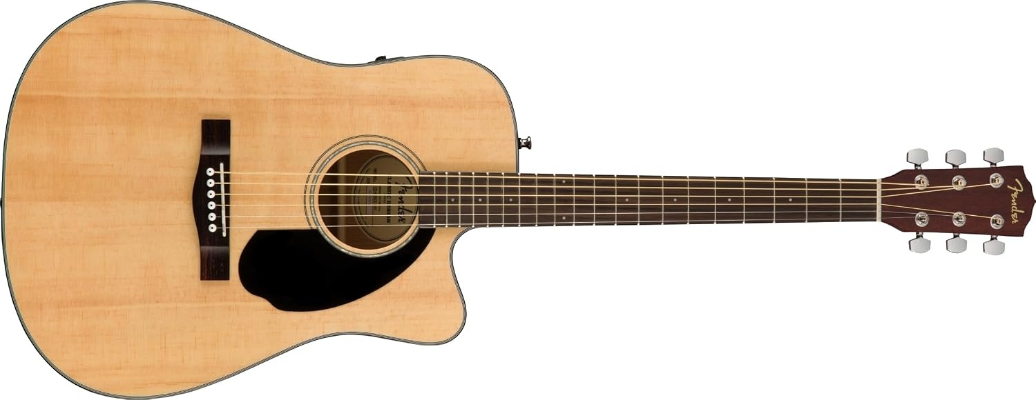 image:imageFender CC60SCE Acoustic Electric Guitar Cutaway Concert BlackNatural