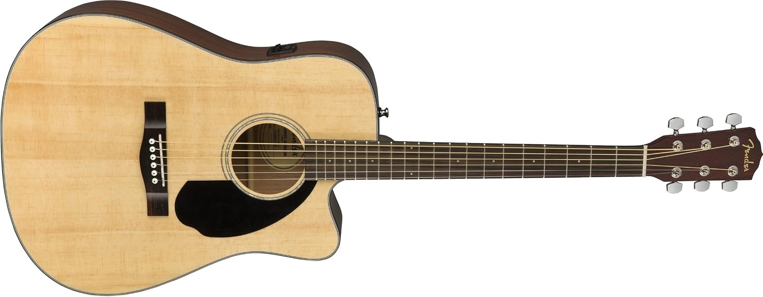 image:imageFender CC60SCE Acoustic Electric Guitar Cutaway Concert BlackNatural