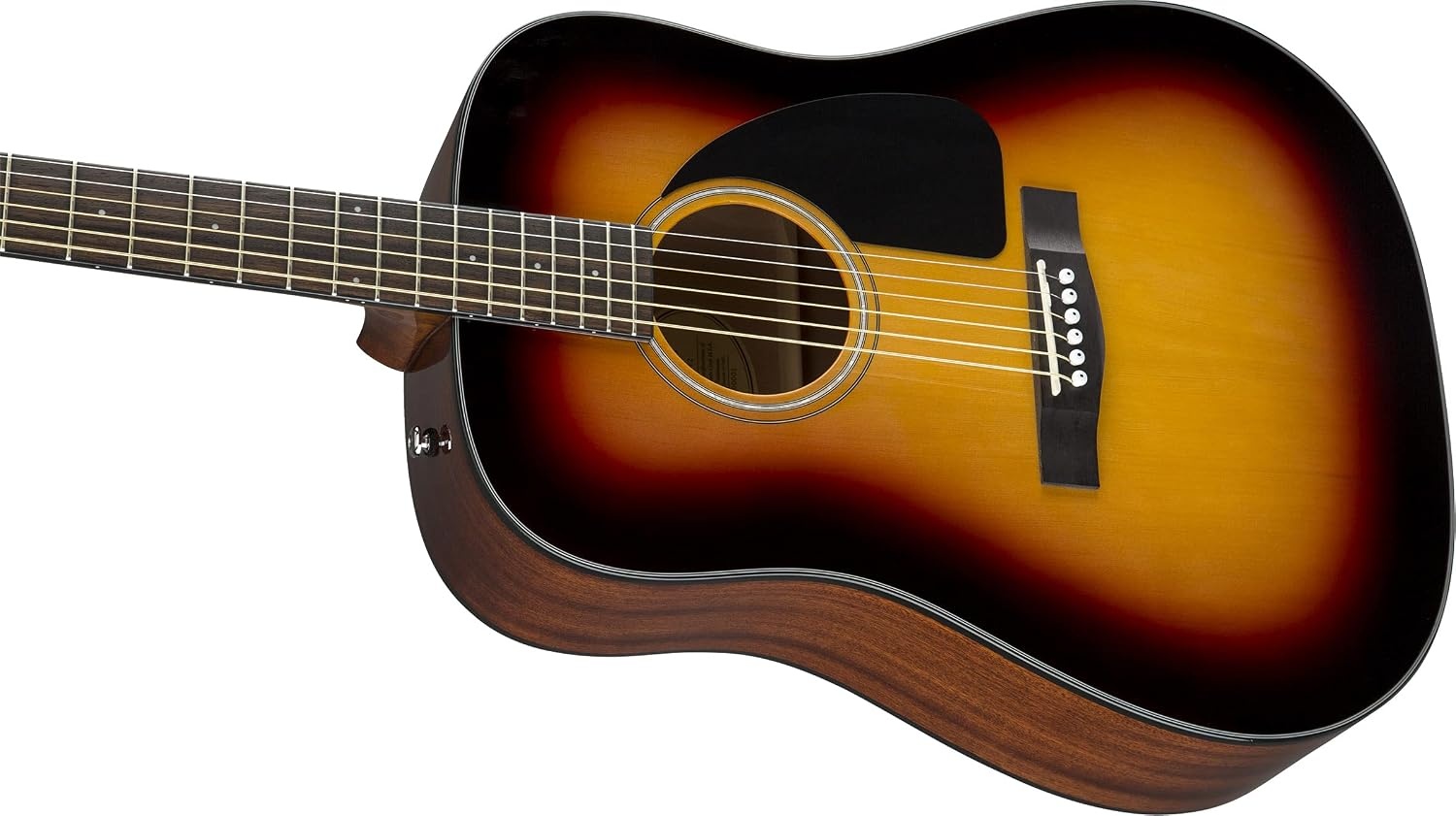 image:imageFender CD60S V3 Dreadnought Acoustic Guitar wCase Black 2 Yr WarrantySunburst