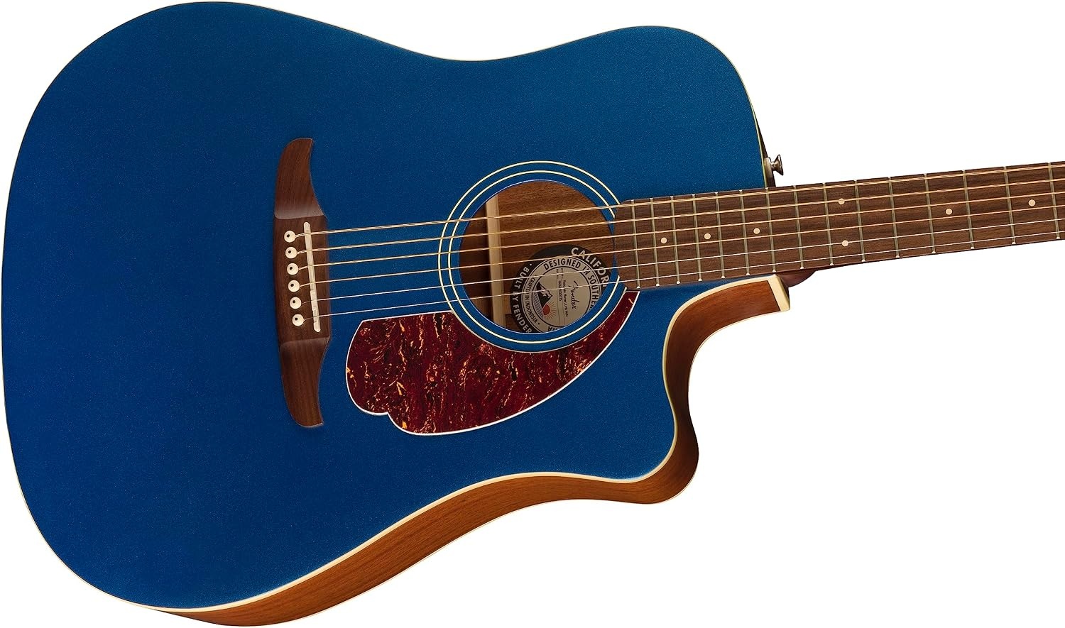 image:imageRedondo Player Walnut Fingerboard Tortoiseshell Pickguard Lake Placid Blue