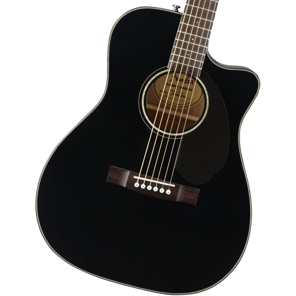 image:imageFender CC60SCE Acoustic Electric Guitar Cutaway Concert BlackBlack