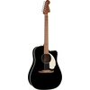 California Standard Redondo CE, Spruce Top, Ivory Pickguard, Fiesta Red(Black)