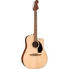 California Standard Redondo CE, Spruce Top, Ivory Pickguard, Fiesta Red(Natural)