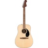 California Standard Redondo Left-Handed, Spruce Top, Black Pickguard, Natural(Pack)