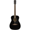 Fender CC-60S Concert Acoustic Guitar, with 2-Year Warranty, 3-Color Sunburst(Black)