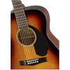 Fender CC-60S Concert Acoustic Guitar, with 2-Year Warranty, 3-Color Sunburst(Sunburst)