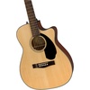 Fender CC-60SCE Acoustic Electric Guitar, Cutaway Concert, Black(Natural)