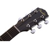 Fender CD-60S V3 Dreadnought Acoustic Guitar w/Case, Black, 2 Yr Warranty(Black)