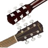 Fender CD-60S V3 Dreadnought Acoustic Guitar w/Case, Black, 2 Yr Warranty(Mahogany)