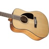 Fender CD-60S V3 Dreadnought Acoustic Guitar w/Case, Black, 2 Yr Warranty(Natural)