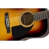Fender CD-60S V3 Dreadnought Acoustic Guitar w/Case, Black, 2 Yr Warranty(Sunburst)