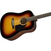 Fender CD-60S V3 Dreadnought Acoustic Guitar w/Case, Black, 2 Yr Warranty(Sunburst)