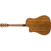 Fender CN-140SCE Thinline Concert Nylon String Acoustic Guitar, with 2-Year Warranty, Black, with Case(Natural)