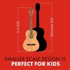 Fender CN-25 3/4 Nylon String Acoustic Guitar for Kids, Natural(New)