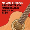 Fender CN-25 3/4 Nylon String Acoustic Guitar for Kids, Natural(New)