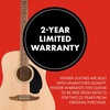 Fender California Debut Redondo CE Series Beginner Acoustic Guitar, Black(Natural)