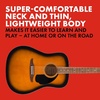 Fender California Debut Redondo Series Acoustic Guitar Starter Kit, Natural(2-Color Sunburst)