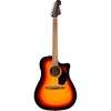 California Standard Redondo CE, Spruce Top, Ivory Pickguard, Fiesta Red(3-Color Sunburst)