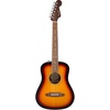 California Standard Redondo Mini with Bag, Sapele Top, Natural Sapele(3-Color Sunburst)