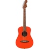 California Standard Redondo Mini with Bag, Sapele Top, Natural Sapele(Fiesta Red)