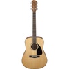 Fender CD-60S V3 Dreadnought Acoustic Guitar w/Case, Black, 2 Yr Warranty(Natural)