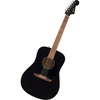 Fender California Debut Redondo Series Acoustic Guitar Starter Kit, Natural(Black)