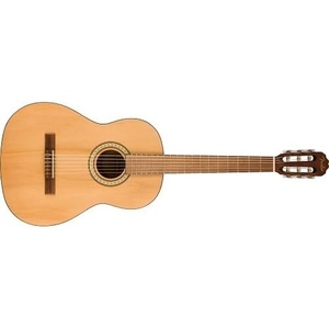 Fender CN-25 3/4 Nylon String Acoustic Guitar for Kids, Natural(Full Scale)