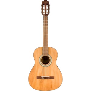 Fender CN-25 3/4 Nylon String Acoustic Guitar for Kids, Natural(New)