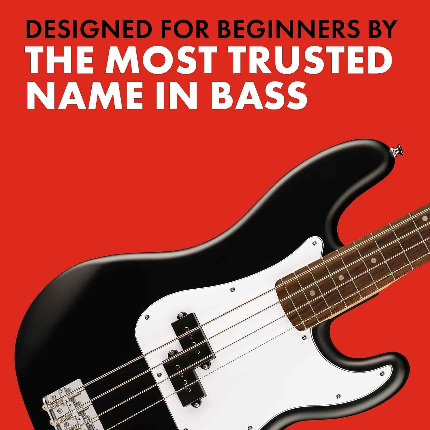 image:imageFender Squier Debut Series Beginner Precision Bass Guitar Kit wAmp BlackBlack