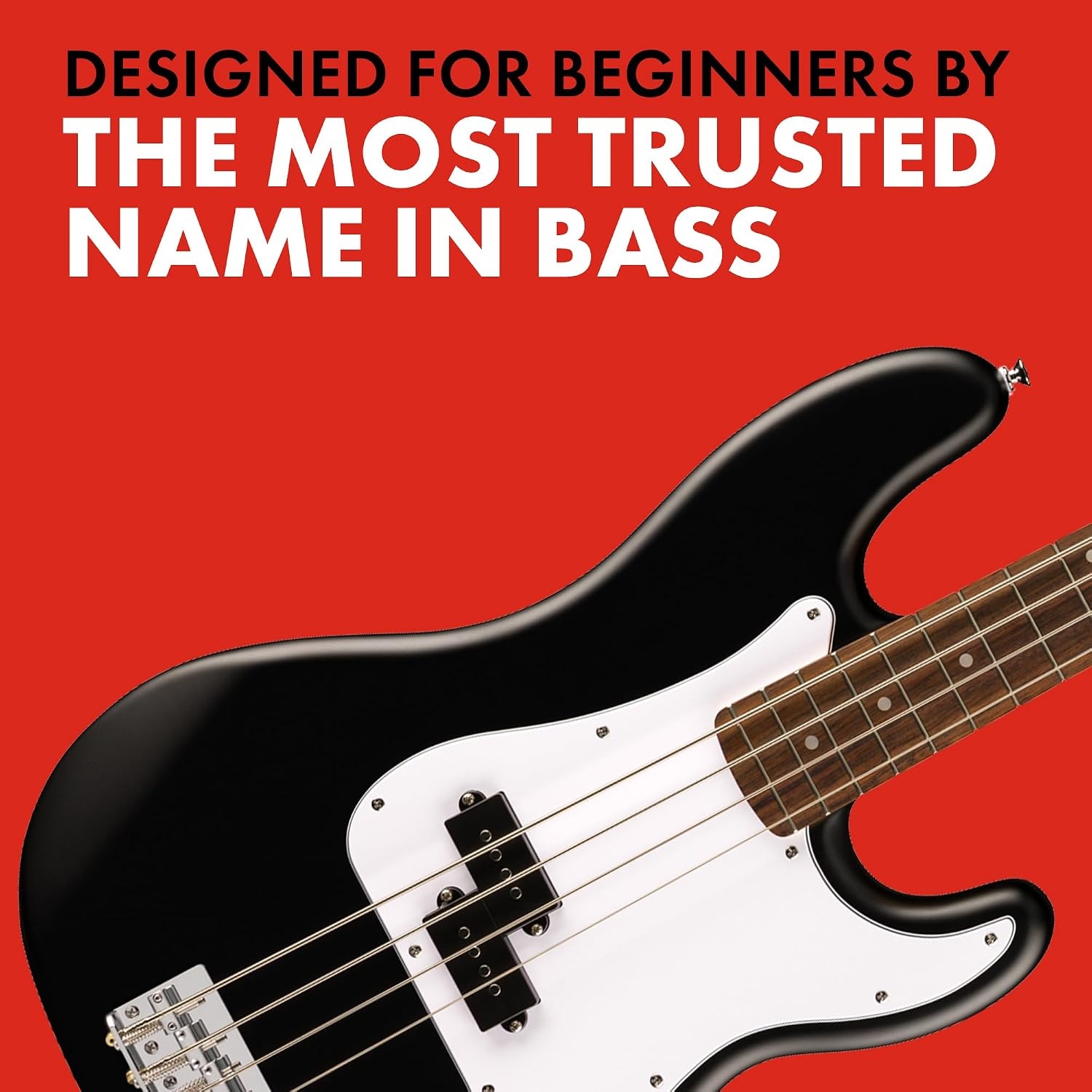 image:imageFender Squier Debut Series Beginner Precision Bass Guitar Kit wAmp BlackBlack