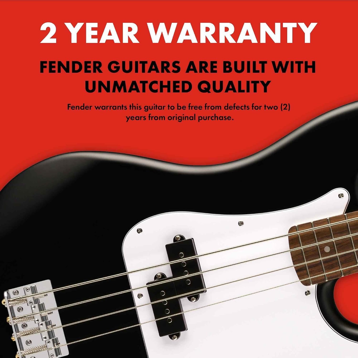 image:imageFender Squier Debut Series Beginner Precision Bass Guitar Kit wAmp BlackBlack
